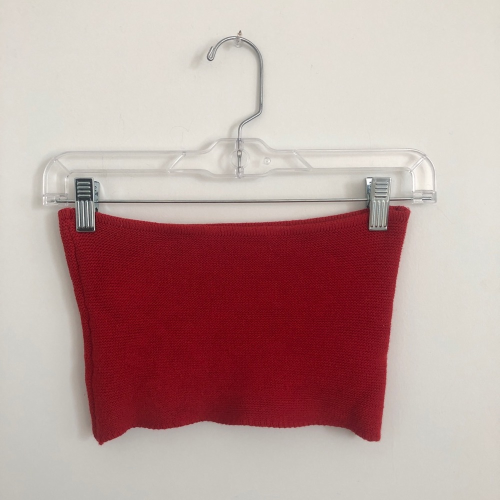 Sweater tube top from Brandy Melville